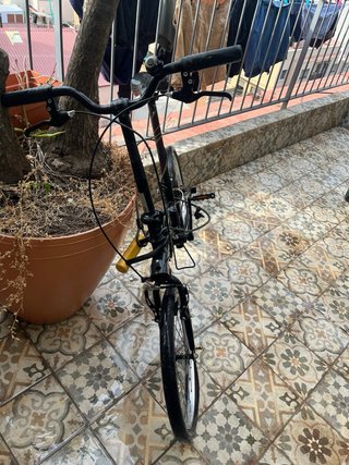 Bicicleta plegable Oxylane Decathlon