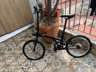 Bicicleta plegable Oxylane Decathlon