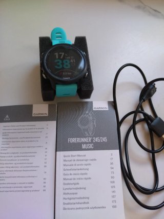 Garmin Forerunner 245 Music Negro/Azul