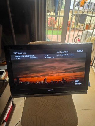 Televisor Sony Antiguo Negro