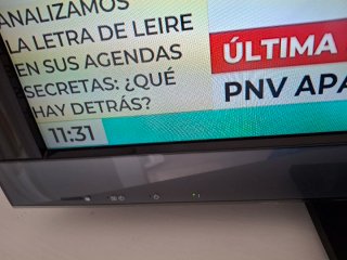 TV Sony Negra con Mando