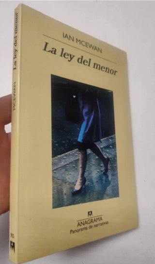 La ley del menor. Ian Mcewan