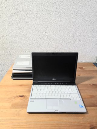 Lote 5 Portátiles Sony, Toshiba, Fujitsu
