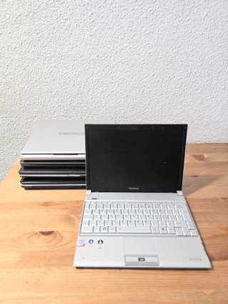 Lote 5 Portátiles Sony, Toshiba, Fujitsu