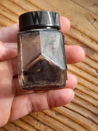 Bote Tinta WATERMAN. Negra. Francés.