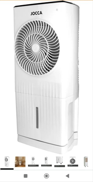 Climatizador Evaporación Jocca Portátil