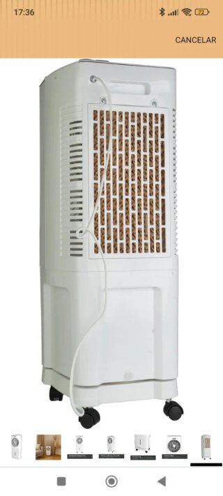 Climatizador Evaporación Jocca Portátil