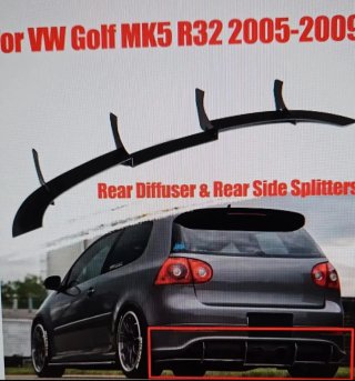 Difusor trasero VW Golf 5 R32