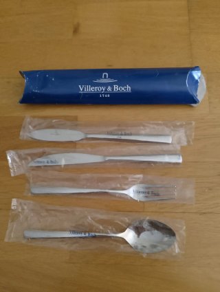 Cubiertos Villeroy & Boch 18/10 (4 piezas)