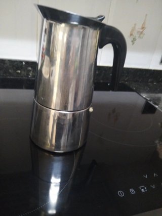 Cafetera Italiana Acero Inox 12 Tazas