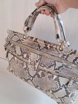 Bolso Piel Pitón Original Roberto Cavalli