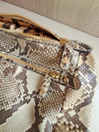 Bolso Piel Pitón Original Roberto Cavalli