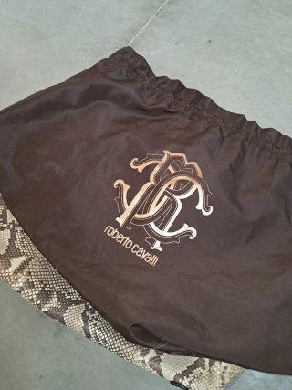 Bolso Piel Pitón Original Roberto Cavalli
