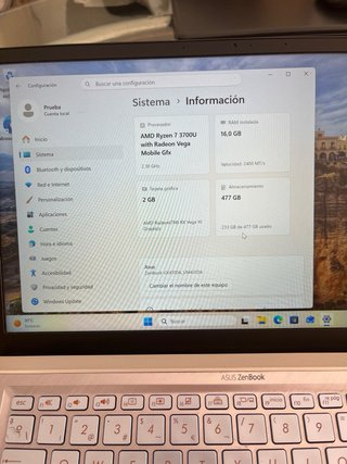 Asus Zenbook 14 Ryzen 7