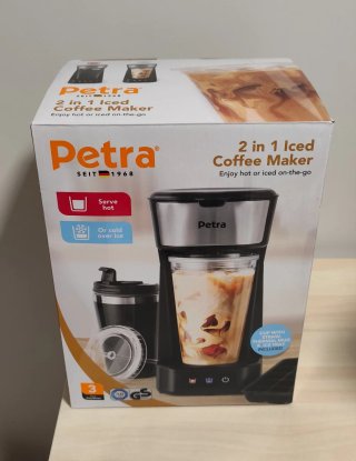 Cafetera Petra 2 en 1 Frío/Caliente