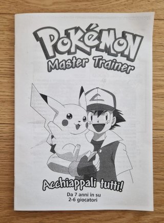 Pokemon Master Trainer Gioco da Tavolo ITA