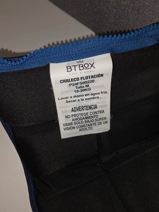 Chaleco flotador niño 19-30kg, talla M