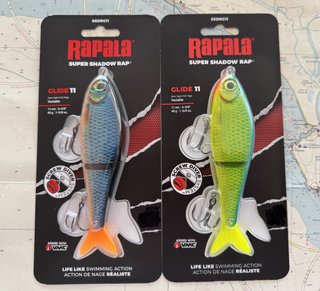 Lote 2  Rapala Super Shadow Rap 11 - 257