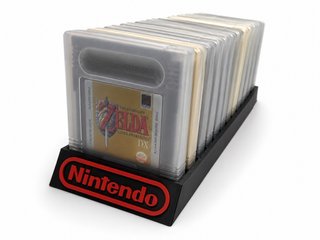 Soporte para 15 cartuchos con FUNDAS Game Boy