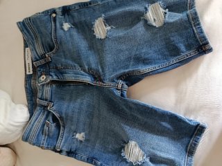 Lote 3 bermudas vaqueras chico Bershka