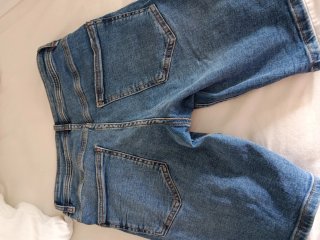 Lote 3 bermudas vaqueras chico Bershka