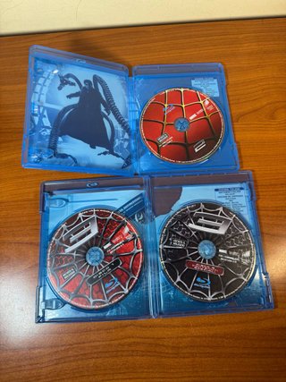 Spider-Man Trilogia Blu-Ray Cofanetto ITA
