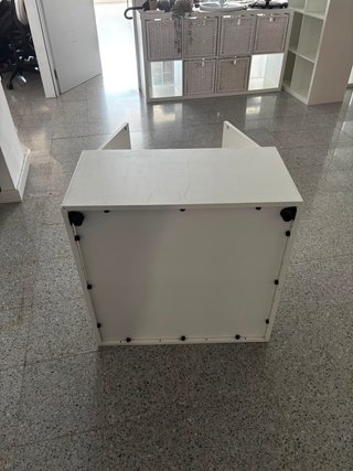 Armario bajo blanco IKEA puertas BCN