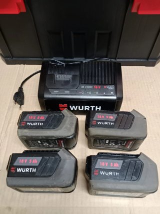 Combo Wurth batería 18v motor brushless