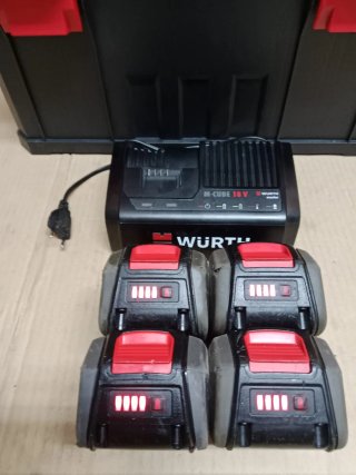 Combo Wurth batería 18v motor brushless