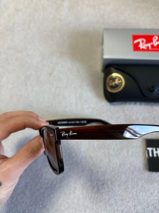 Gafas de Sol Ray-Ban Wayfarer Brown/Brown talla 50