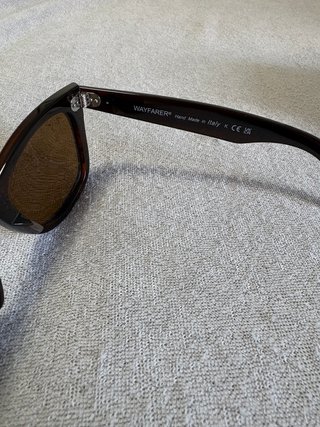 Gafas de Sol Ray-Ban Wayfarer Brown/Brown talla 50