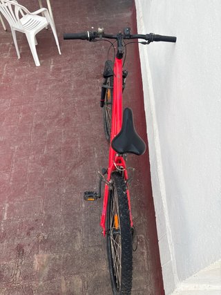 Bicicleta Rockrider ST100 Decathlon Roja