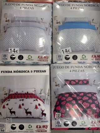 Funda nórdica 3 y 5 piezas extra suave