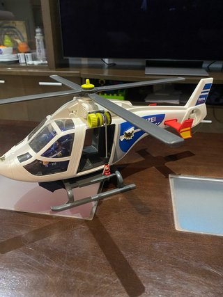 Helicóptero Policía Playmobil City Action
