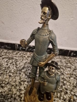 Figuras Don Quijote y Sancho Panza