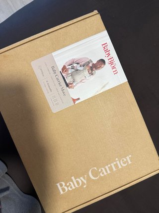 Mochila Portabebés BabyBjörn Move beige