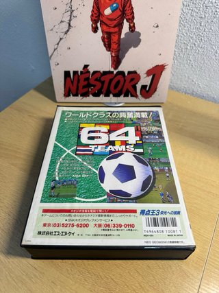 Super Sidekicks 3 SNK Neo Geo AES NeoGeo NG Jap