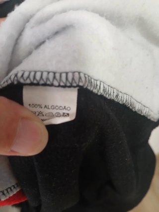 Sudadera Nike Talla XL Negra, Roja y Blanca