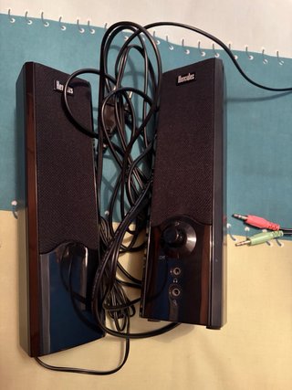 Altavoces Hercules Negros
