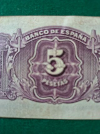 Billete 5 Pesetas Banco de España 1935