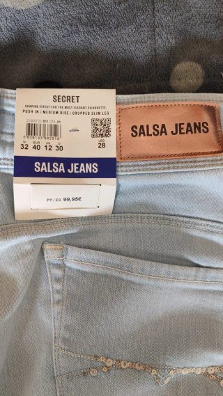 Pantalones vaqueros Salsa azules