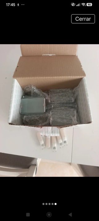 Lámpara de techo metal y cristal