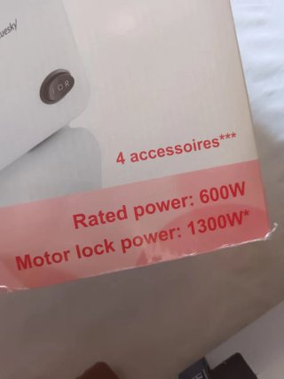 Picadora de carne Bluesky 600W nueva a estrenar