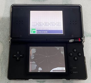 Nintendo DS Lite Negra para reparar