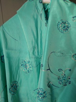 Taglio tessuto alta moda ricamato