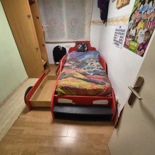 Cama infantil Kars coche con cajón