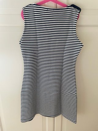 Vestido marinero azul y blanco talla S