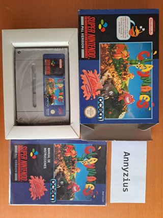 Super Nintendo Claymates PAL ESP