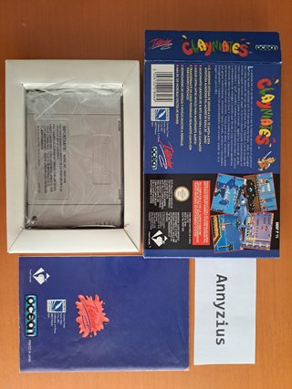 Super Nintendo Claymates PAL ESP