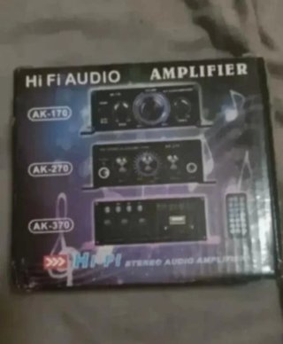 Mini Amplificador Audio AK170 400W + Fuente